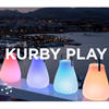 Kurby draagbare lamp en bluetooth speaker